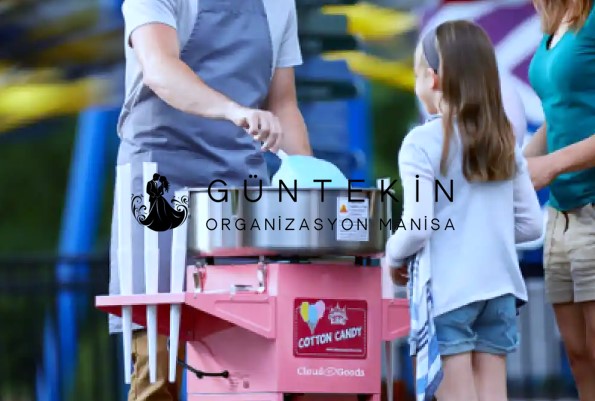 Manisa Pamuk Şeker Makinası Kiralama